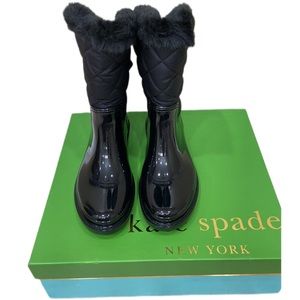 🛍️Kate Spade Reid Boots. Black . Size 6. NIB